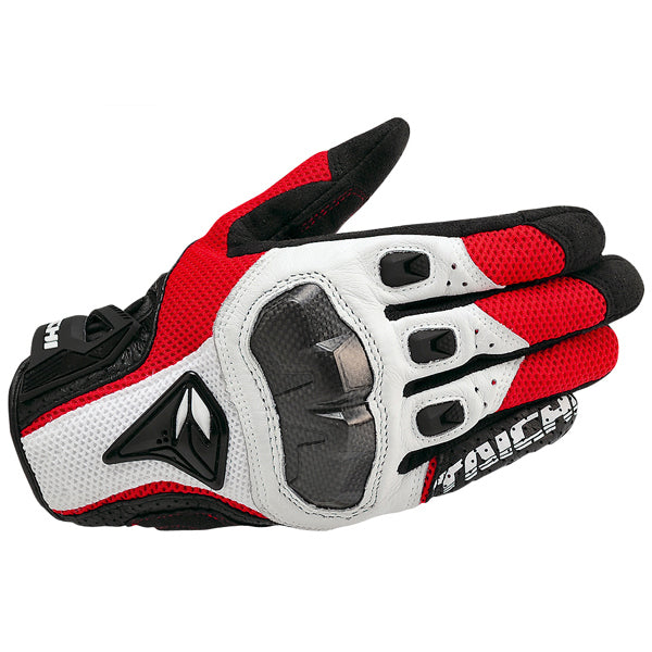 Spring/Summer Race Gloves Leather/Fabric