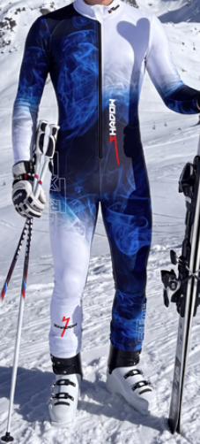 Extreme jnr Race Suit Shadow Blue