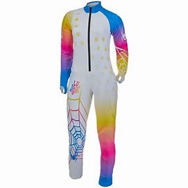 Spyder Performance FIS GS Ladies Race Suit Rainbow