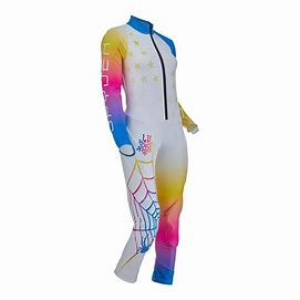 Spyder Performance FIS GS Ladies Race Suit Rainbow