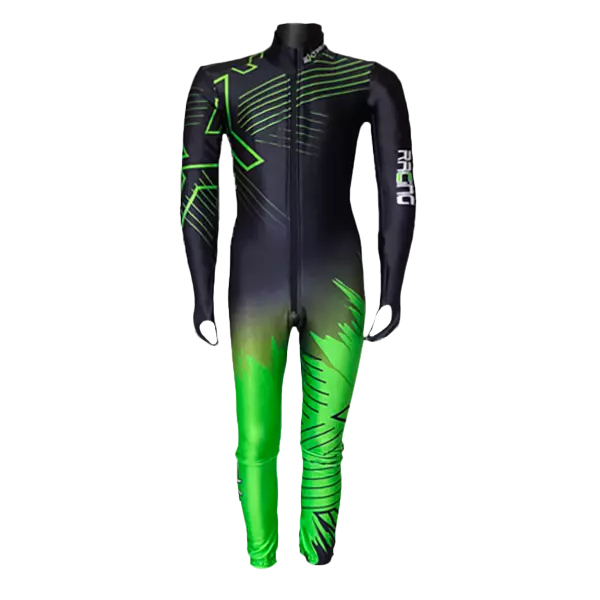 Extreme FIS Race Suit SWE Blk/Grn