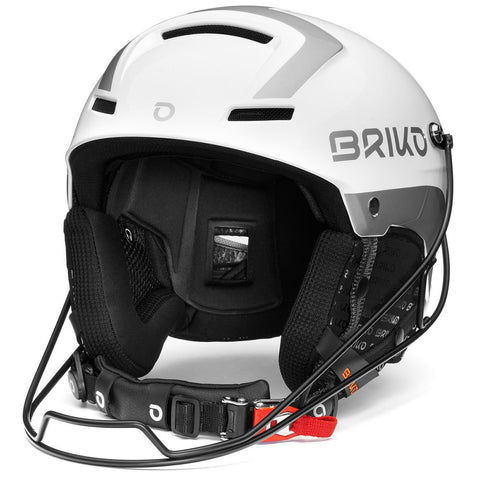 Briko Slalom Helmet White/Silver