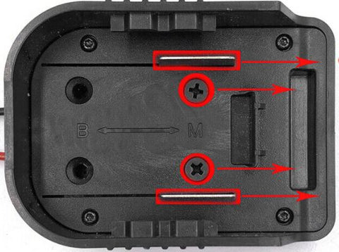 Edge tool Battery Adapter