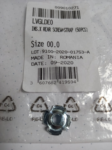 Lange Insert rear screw & strap