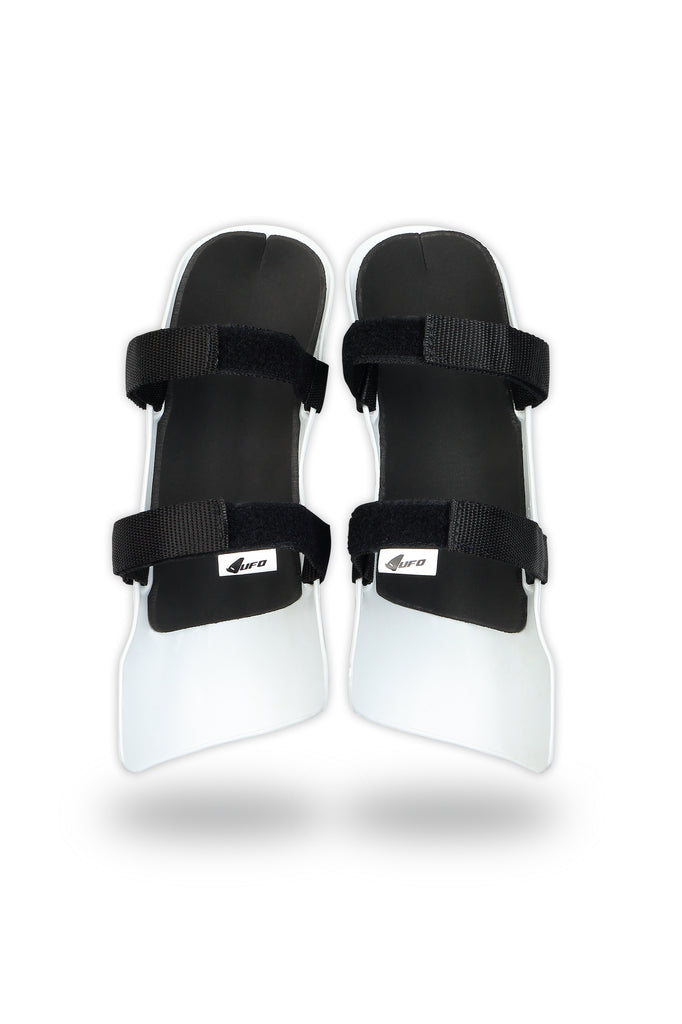 UFO Junior Shin Guards White