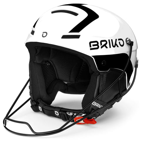 Briko Slalom Helmet White/Black